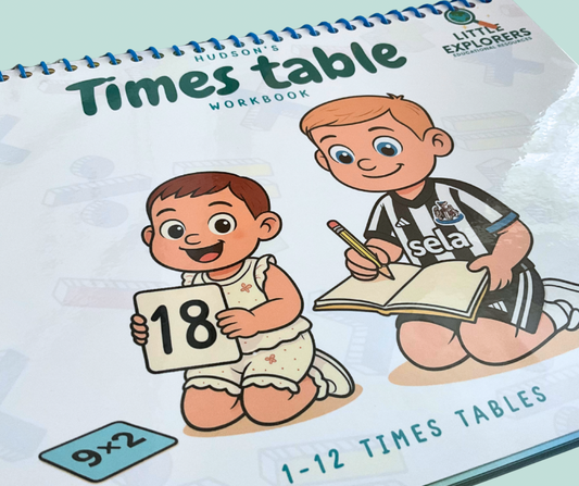 Times Table Practice Wipe Clean Booklet - Little Explorers Educational Resources