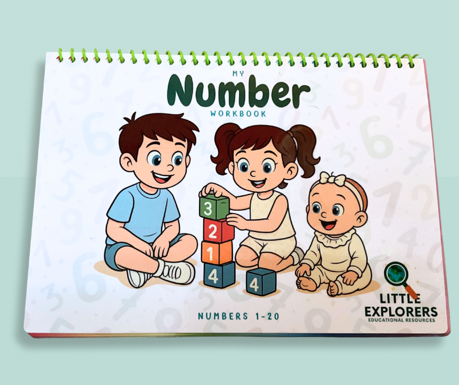Numbers 1–20 – Wipe-Clean Workbook (Little Explorers Educational Resources)