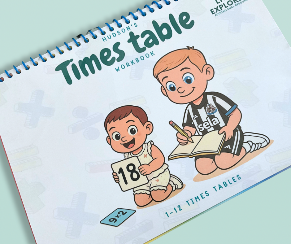 Times Table Practice Wipe Clean Booklet - Little Explorers Educational Resources
