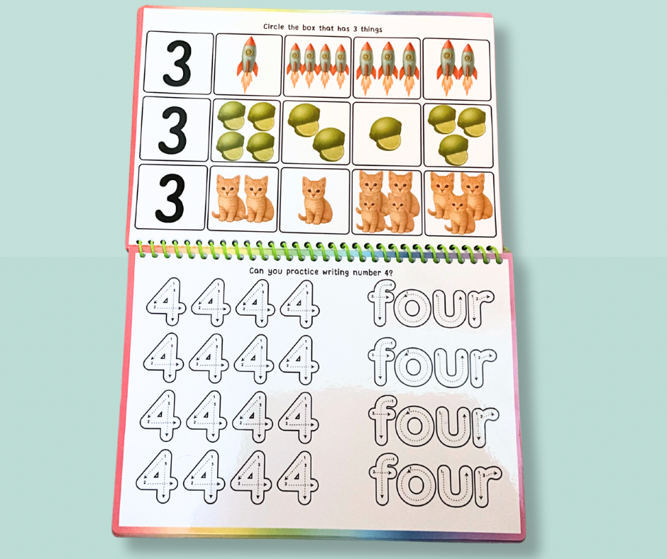 Numbers 1–20 – Wipe-Clean Workbook (Little Explorers Educational Resources)