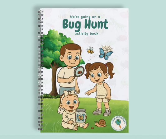 Bug Hunt Activity Book – Reusable Wipe-Clean or Digital Download