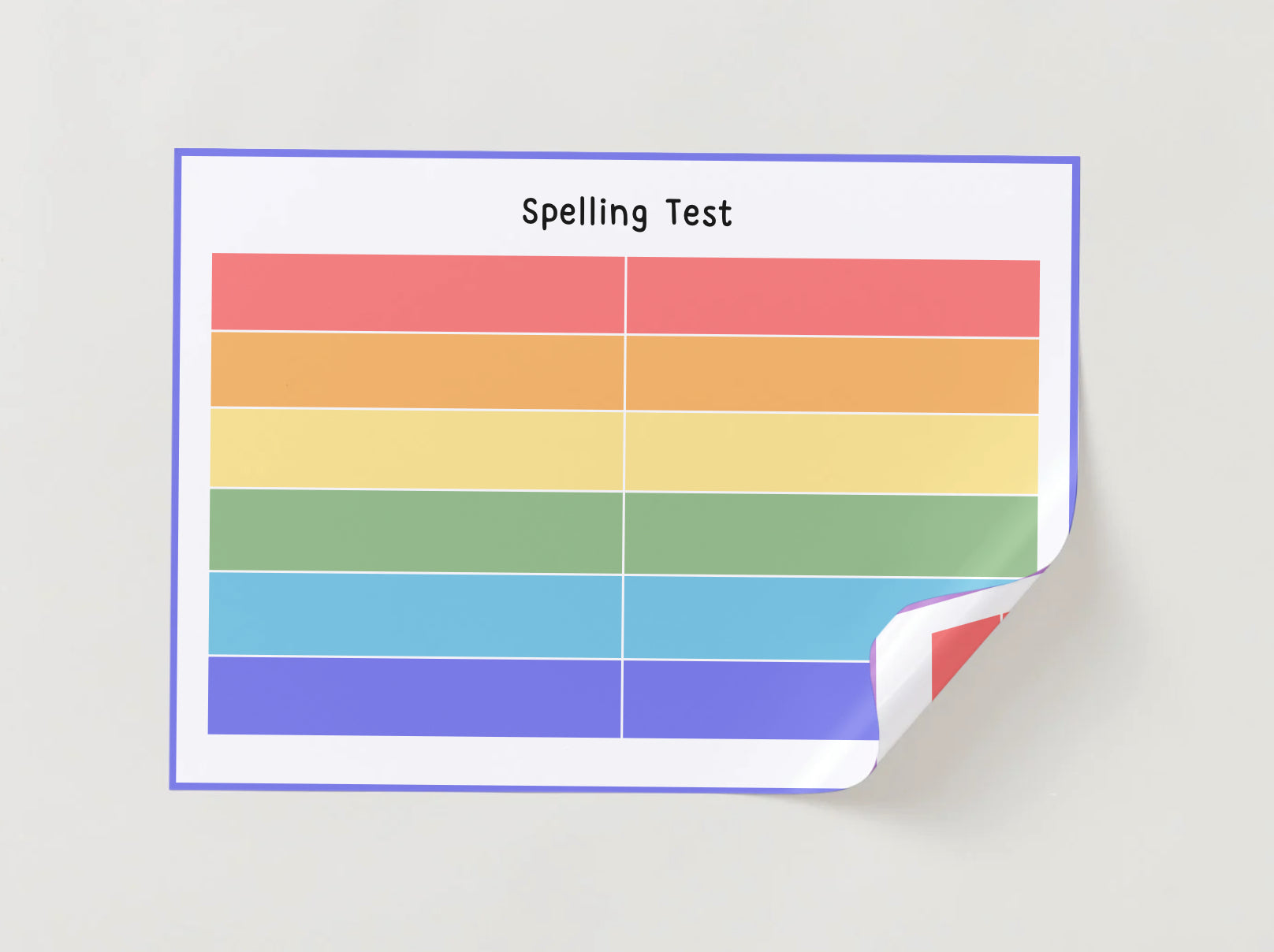 Year 4 Spelling Wipe Clean Sheets – 28 Pages of Colourful Spelling Practice & Test Sheets | Little Explorers